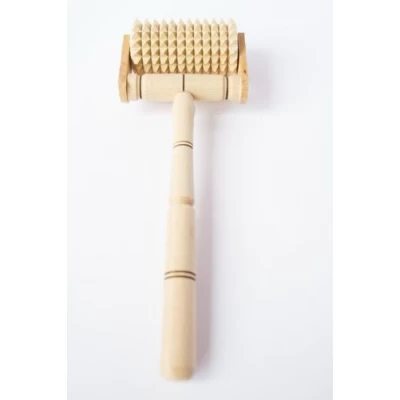 Массажер деревянный с ручкой
