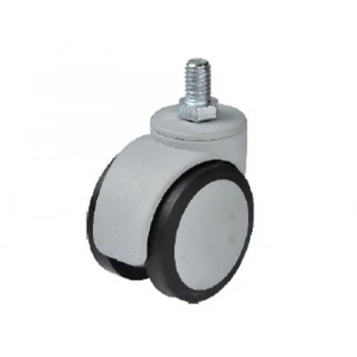 Ролик 552 со штифтом М10, резиновый, d=50 мм, h=65 мм HTS (Турция) до 35 кг