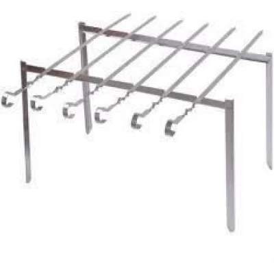 Подставка под 8 шампуров, 1.2мм