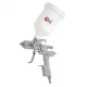 Intertool PT-0103 HVLP STEEL PROF Краскопульт 1,4мм верхний пластиковый бачек 600 мл