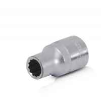 Головка двенадцатигранная 1/2", 8мм*38мм, Хром-Ванадиум ET-0208