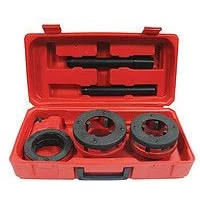Набор плашек для нарезки резьбы Intertool SD-8002 2шт. 1 1/2'; 2'