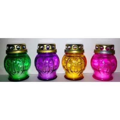 Лампадка стеклянная на 8 часов