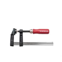 Струбцина столярная 1000*120мм DIN 5117, прорезиненная рукоятка Intertool HT-6007