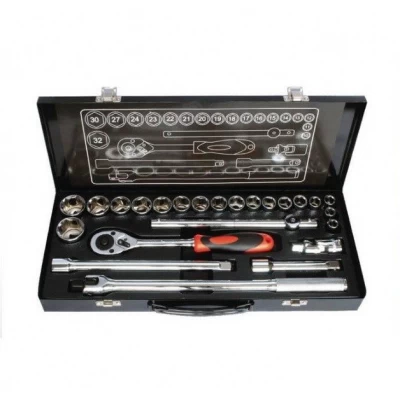 Набор инструментов Intertool et-6025 1/2", 25ед.