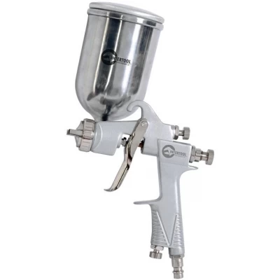 Intertool PT-0201 HP STEEL 100 Краскораспылитель 1,0мм, верхний мет. бачек 400мл