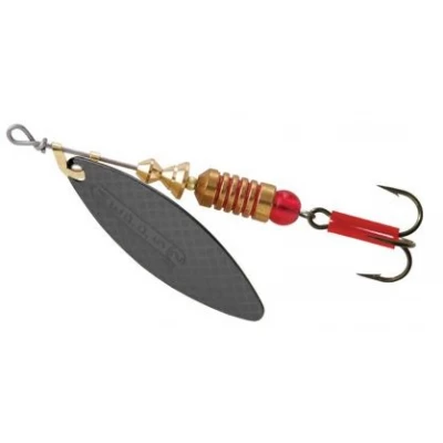 Блесна Mepps Aglia long czarna-black 1+/6g ( размеры  в ассортименте)