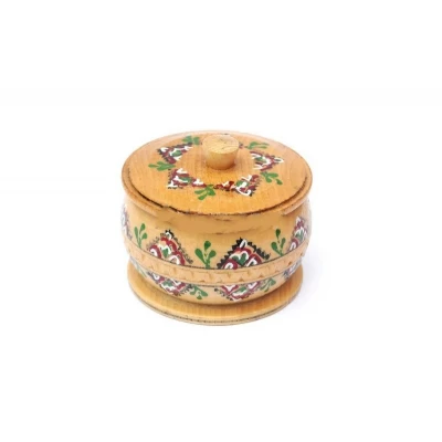 Боченок для соли Украина, дерево - бук, дизайн в ассортименте