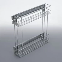 Карго хромированное 200 мм, 2 полки, боковое крепление, Rejs (Польша)