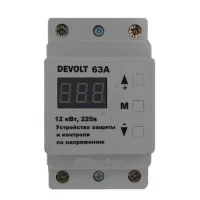 Барьер DIN-реечные DEVOLT 63А (с тепловой защитой) Донецк Барьер DIN-реечные DEVOLT 63А (с тепловой защитой) Донецк