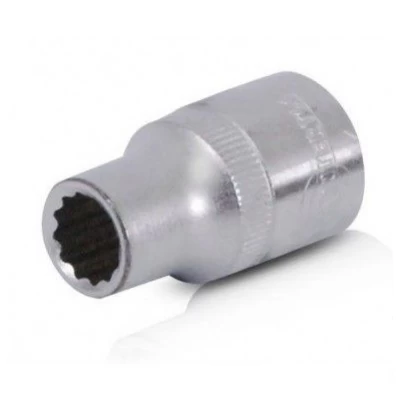 Головка торцевая шестигранная 1/2" 8мм Хром-Ванадиум ET-0008