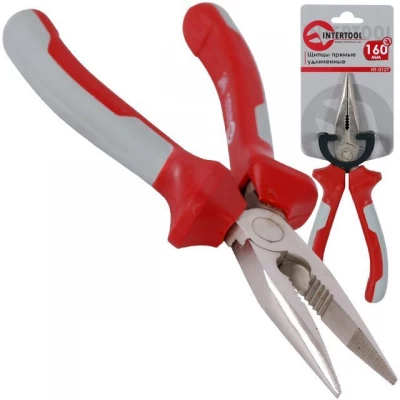 Щипцы удлиненные прямые 160мм С55. Intertool HT-0127
