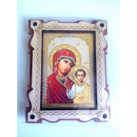 Икона с подставкой, дерево, в ассортименте