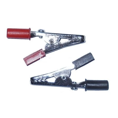 Зажим пружинный типа "Крокодил" приборный 50 мм (10 пар-упаковка)