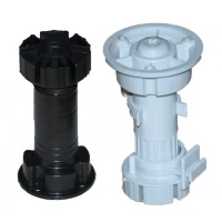 Опора кухонная 10 см белая с клипсой (1 клипса на 2 ножки)