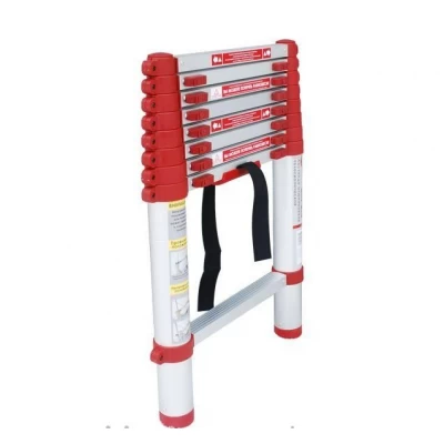 Лестница алюминиевая телескопическая 8ступ. 2.60м Intertool LT-3026