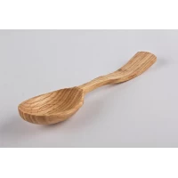 Ложка деревянная (глубокая, дуб, размер 16.5 х 2.5 х 1 см, Украина)