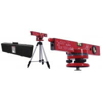 Уровень лазерный с подставкой и штативом Intertool