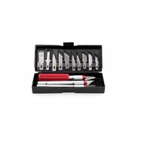 Набор скальпелей 13шт. Intertool HT-0525