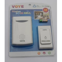 Звонок дистанционный беспроводной батареечный VOYE V006b