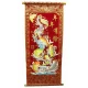 Панно красное "9 Рыб" (80х30CM M20048)  Код: 18649