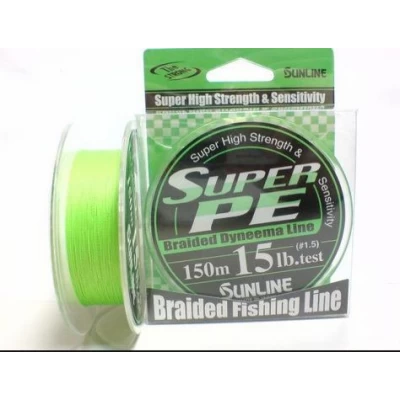 Шнур SunLine SuperPE т.зеленый 25LB (0,26мм 150м) *(цвет и диаметр в ассорт.)