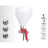 Штукатурный распылитель, 4-8мм, В/Б пластмассовый, 7000мл, 3-6b Intertool PT-0402