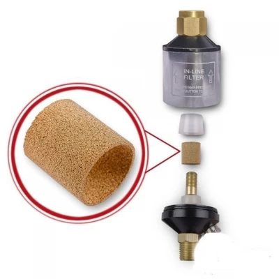 Мини-фильтр для покрасочного пистолета, 1/4", Intertool PT-1403