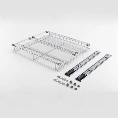 Сушка выдв. Cagdas ≈600 мм, без борт., полн. выдвиж.,с довод. Хром RTB 06