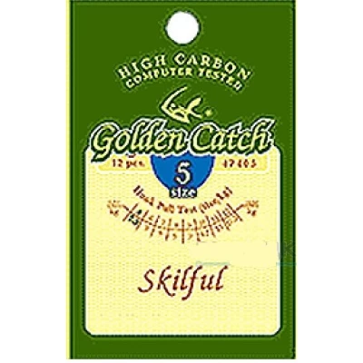 Крючок GC синий Skilful №12 (8шт) 5547412 *