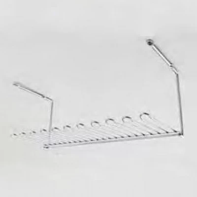 Полка для фужеров потолочная Cagdas 450 мм, Хром ST28