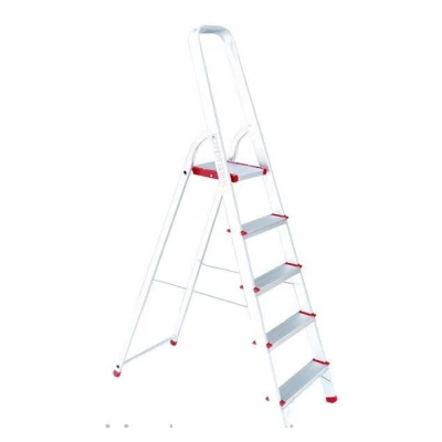 Стремянка алюминиевая 5 ступеней, высота до платформы 1065мм Intertool LT-1005 Стремянка алюминиевая 5 ступеней, высота до платформы 1065мм Intertool LT-1005