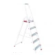 Стремянка алюминиевая 5 ступеней, высота до платформы 1065мм Intertool LT-1005