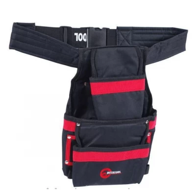 Сумка поясная слесарно-строительная INTERTOOL SP-1014 Сумка поясная слесарно-строительная INTERTOOL SP-1014