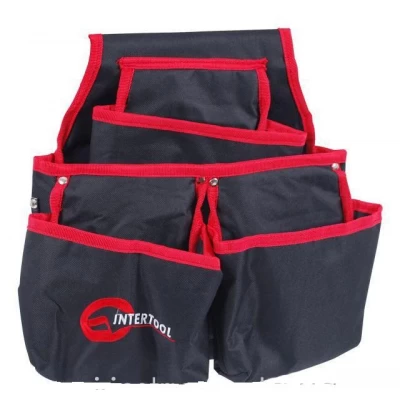 Сумка поясная слесарно-строительная INTERTOOL SP-1031