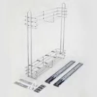 Карго Cagdas 200 мм бок., полн. выдвиж., с довод. Хром ТА27