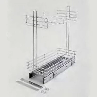 Карго Cagdas 200 мм нижнего креп., полн. выдвиж., с довод. Хром ТА31