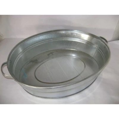 Таз 27 литров овальный