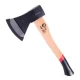 Топор 1600г, ручка пекан 48-57 HRC Intertool HT-0271