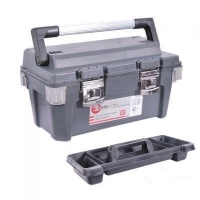 Ящик для инструмента с металлическими замками 25.5' Intertool BX-6025 650*275*265мм Ящик для инструмента с металлическими замками 25.5' Intertool BX-6025 650*275*265мм