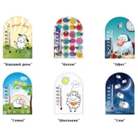 Термометр комнатный "Зоо мир" Овечки