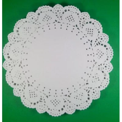 Салфетка ажурная Ф16,5 (100шт) (1 пачка)