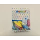 Воздушные шары Панч - Болл ассорти пастель шелкография 18" (45 см) Gemar