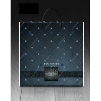 Пакет-сумка 40х45 з пластиковою ручкою  