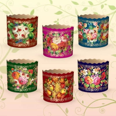 Пасхальные формы бумажные размер 70х65