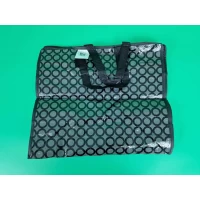 Сумка хозяйственная , полипропиленовая,  с цветным рисунком  №4 Шахматка (12 шт)