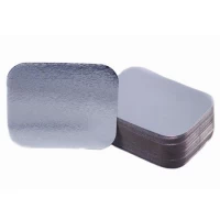 Крышка из картона ламинированного на контейнер SP64L 100 шт/уп.