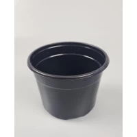 Стакан для рассады черный с отверстиями размер (Ø 100/75 h 8,5) объём 450 мл 250 шт/уп.