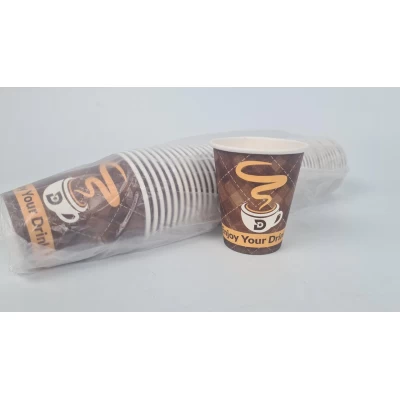 Стакан бумажный 175мл Юнита коричневая чашка (50 шт) Стакан бумажный 175мл Юнита коричневая чашка (50 шт)