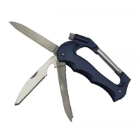 Тактический Нож Traveler Кемпинг, Альпинистский Карабин, Крюк, LED фонарик 